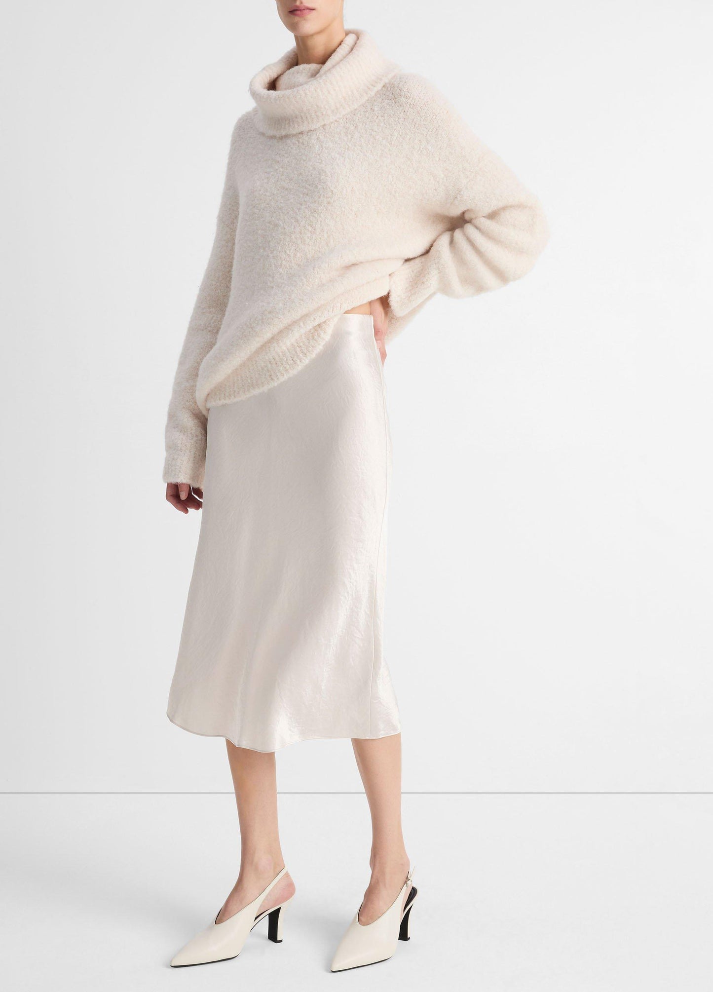 Vince Satin Slip Skirt - Dresses & Skirts