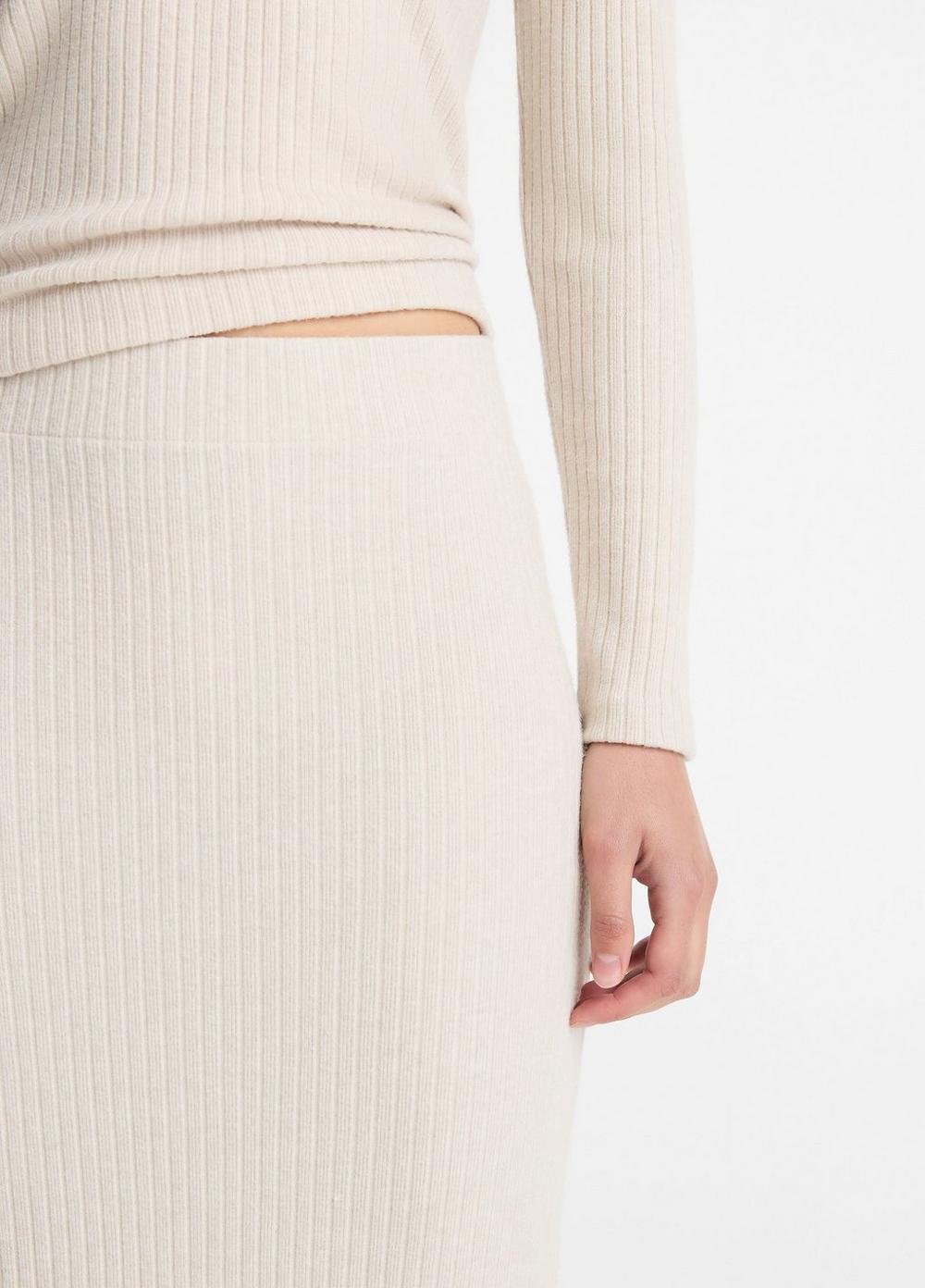 Vince Cozy Rib Midi Skirt - Dresses & Skirts