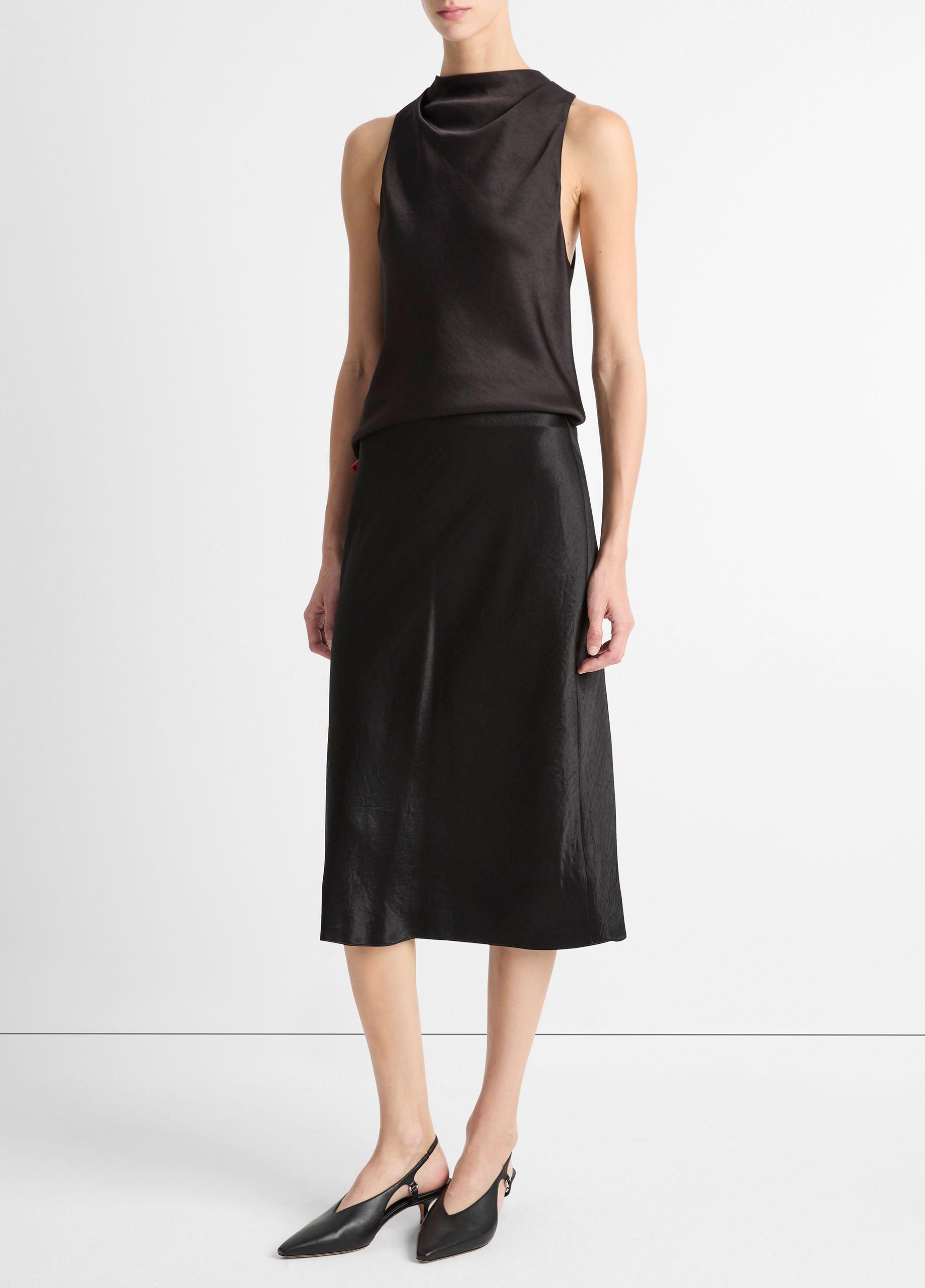 Vince Satin Slip Skirt - Dresses & Skirts