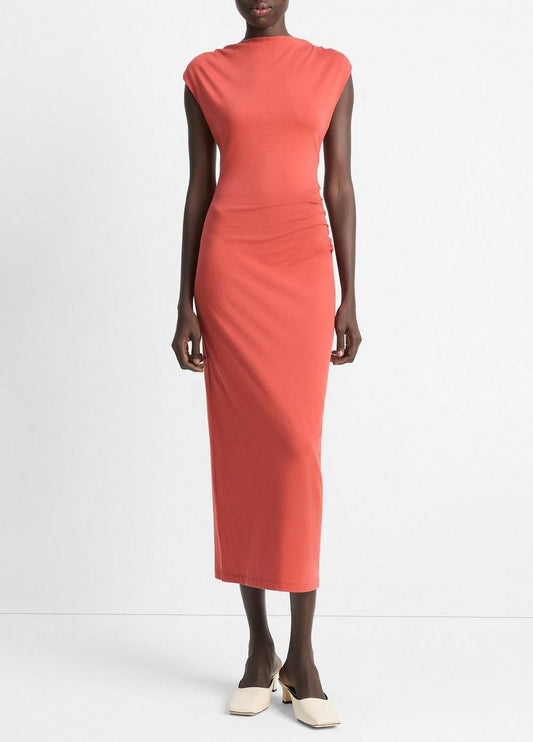 Vince Pima Cotton Muscle-Tee Dress - Dresses & Skirts
