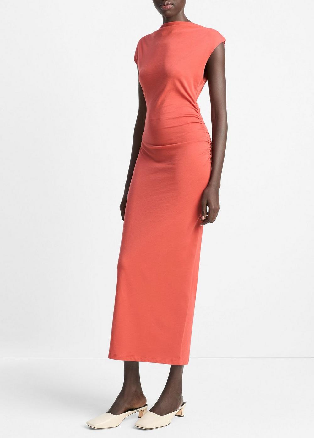 Vince Pima Cotton Muscle-Tee Dress - Dresses & Skirts