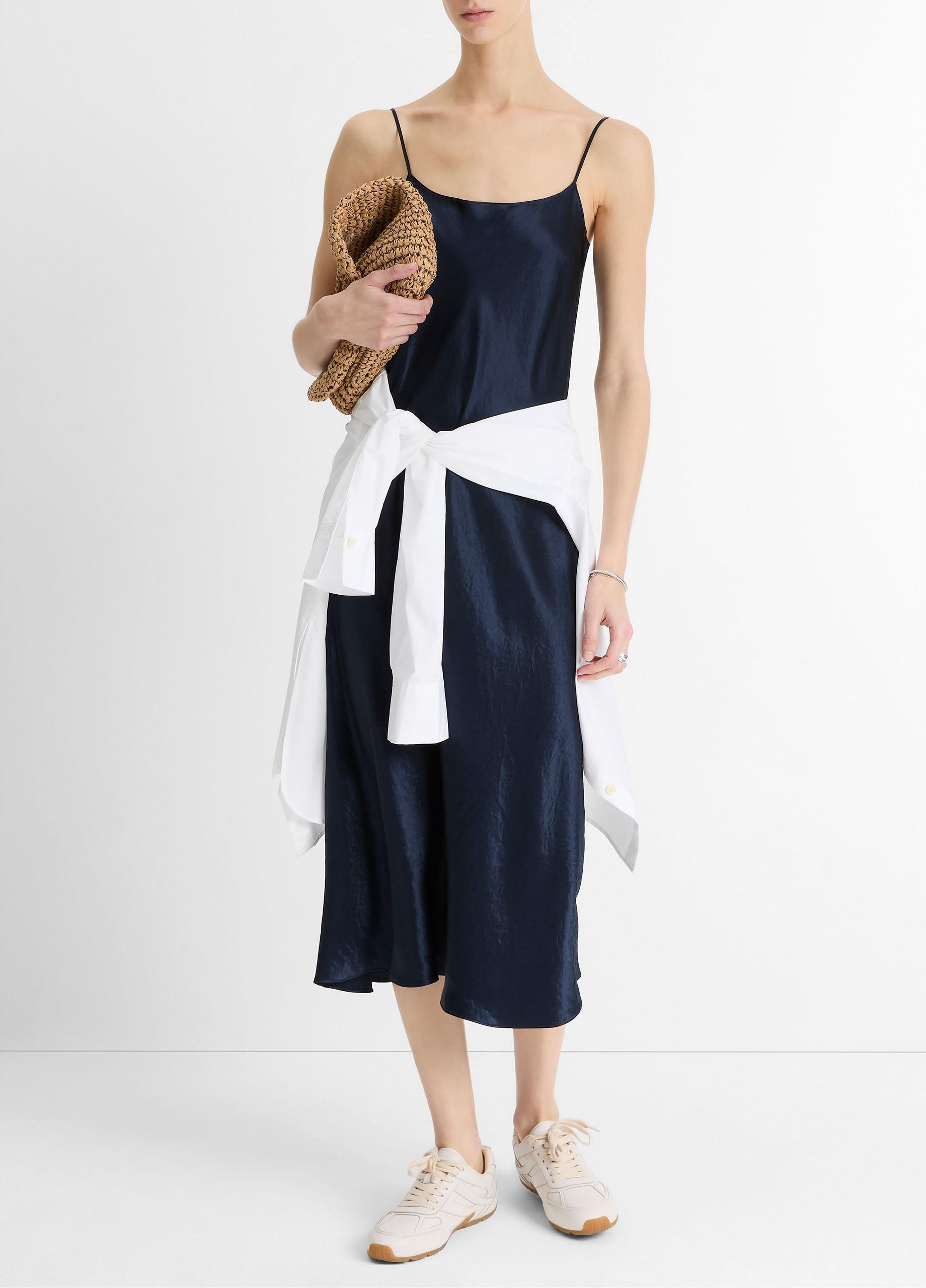 Vince Satin Slip Dress - Dresses & Skirts