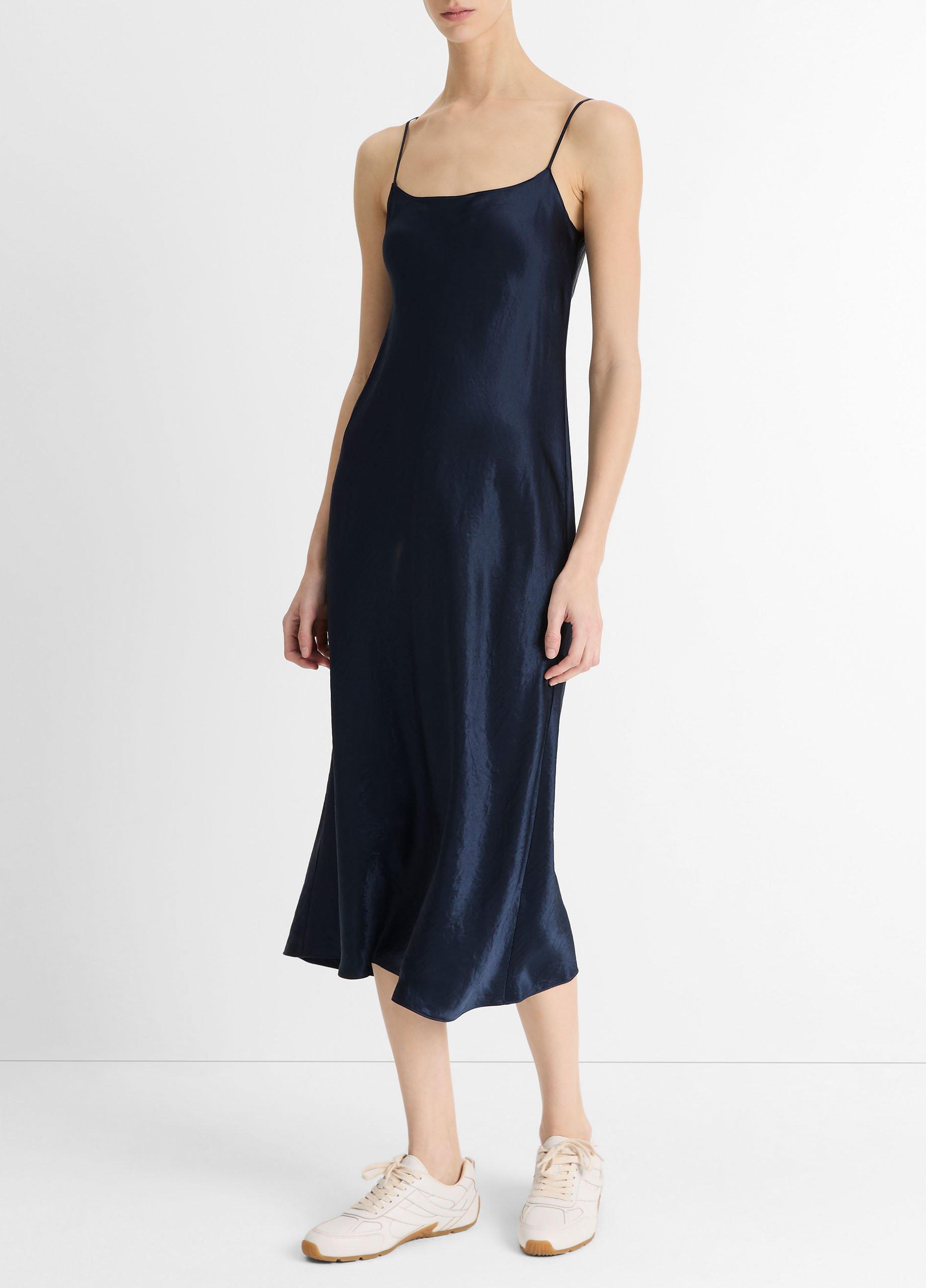 Vince Satin Slip Dress - Dresses & Skirts