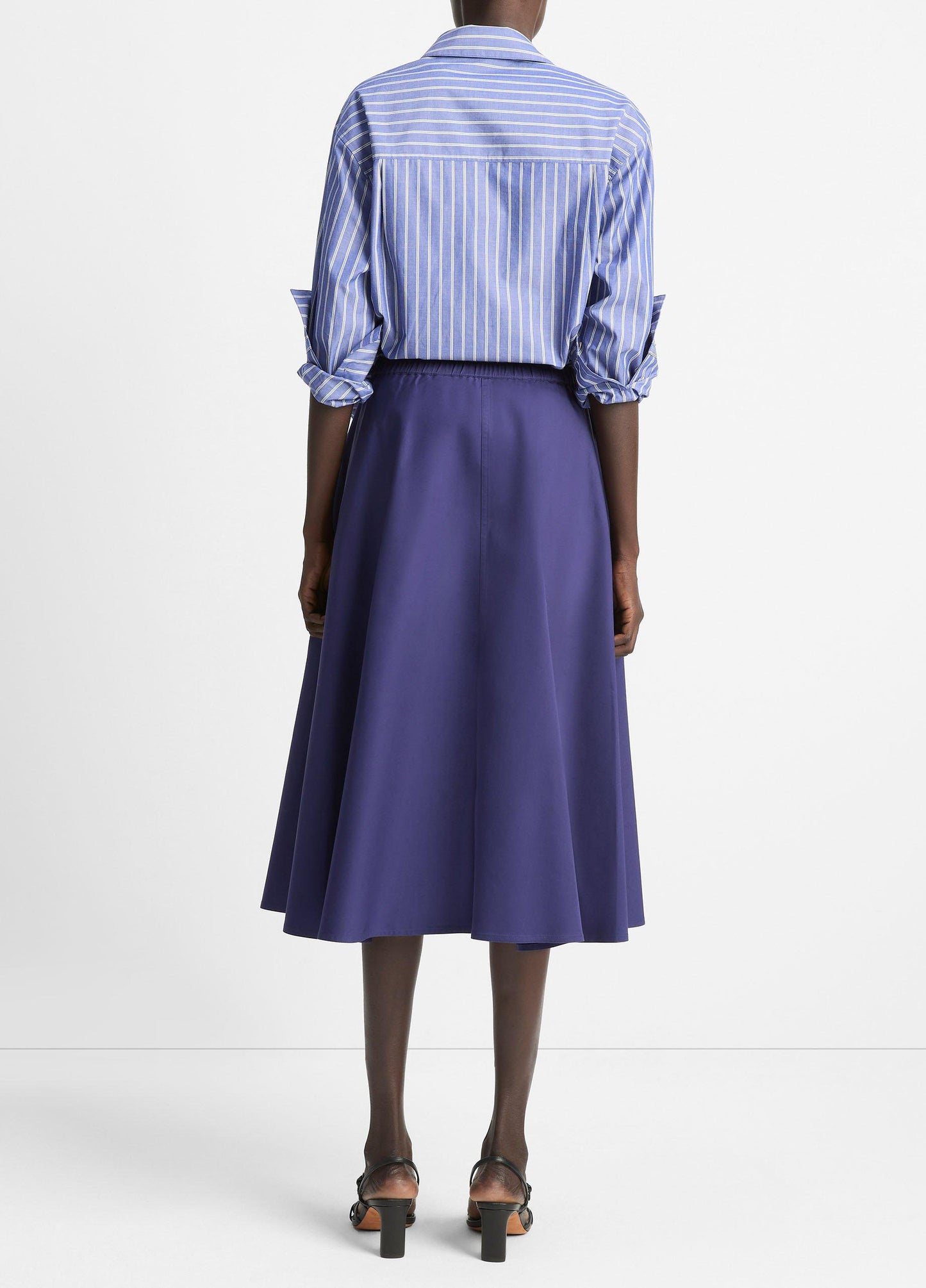 Vince Cotton Full Skirt - Dresses & Skirts