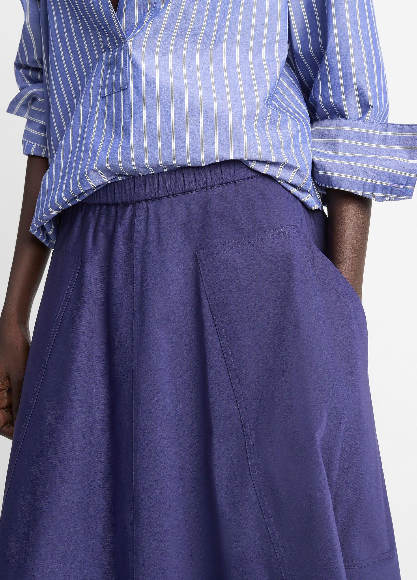 Vince Cotton Full Skirt - Dresses & Skirts