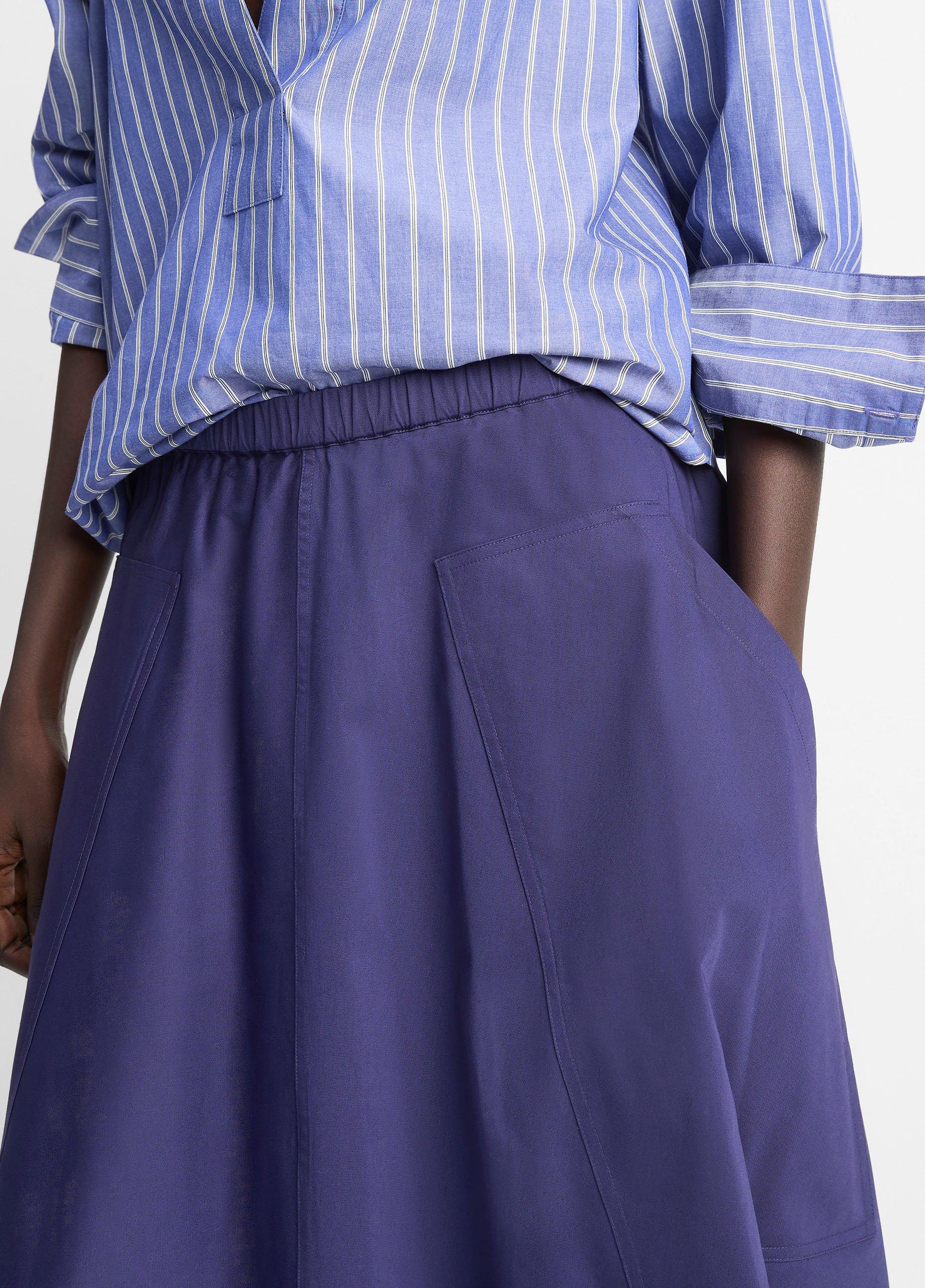 Vince Cotton Full Skirt - Dresses & Skirts