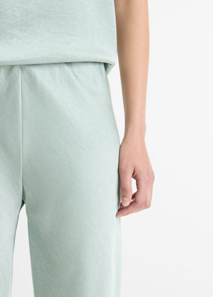 Vince Colette High-Rise Fluid Satin Bias Pant - Pants & Shorts