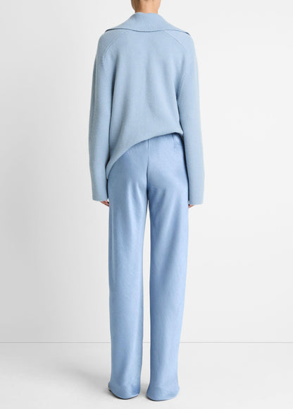 Vince Colette High-Rise Fluid Satin Bias Pant - Pants & Shorts