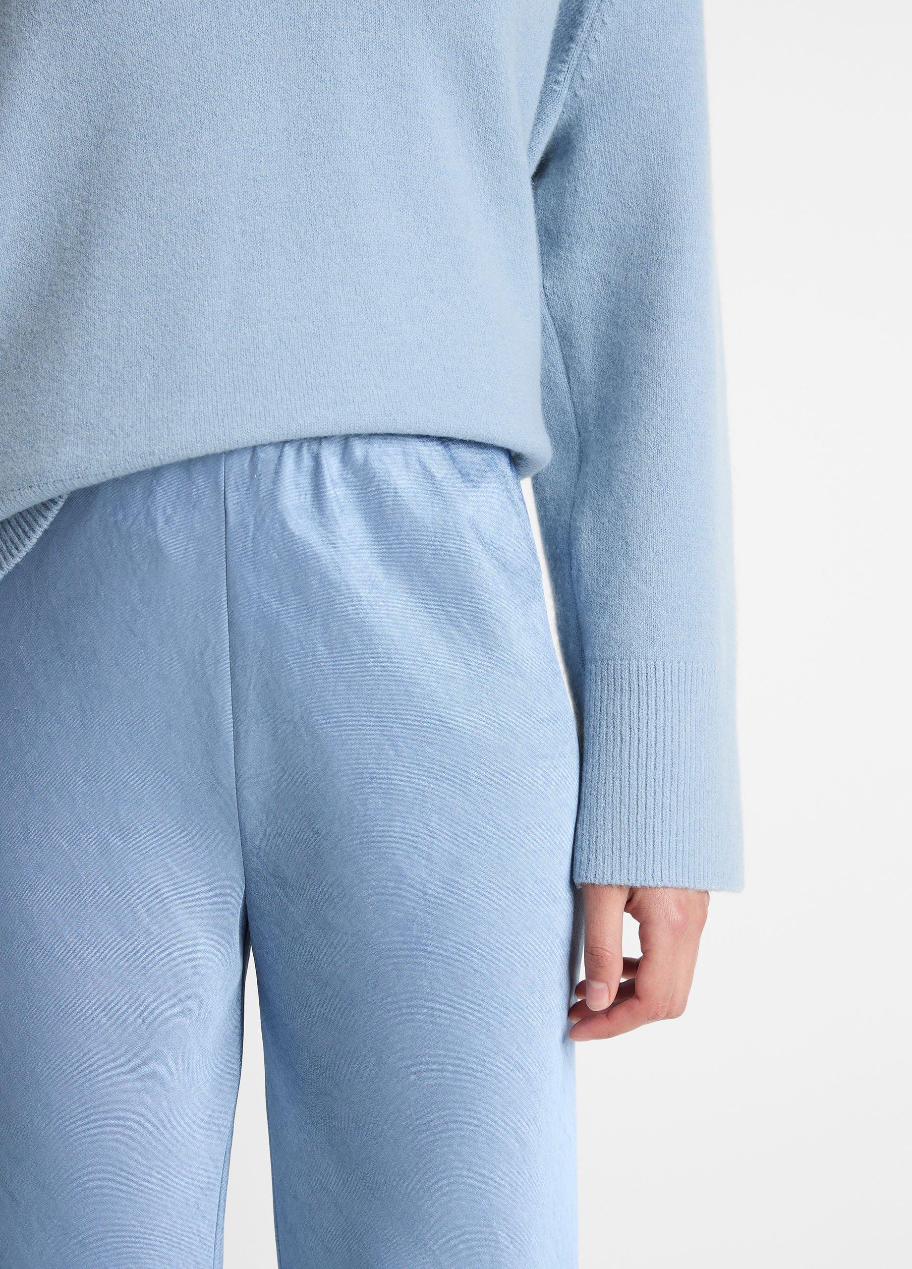Vince Colette High-Rise Fluid Satin Bias Pant - Pants & Shorts