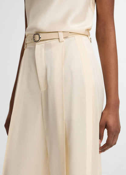 Vince Satin High-Waist Trouser - Pants & Shorts