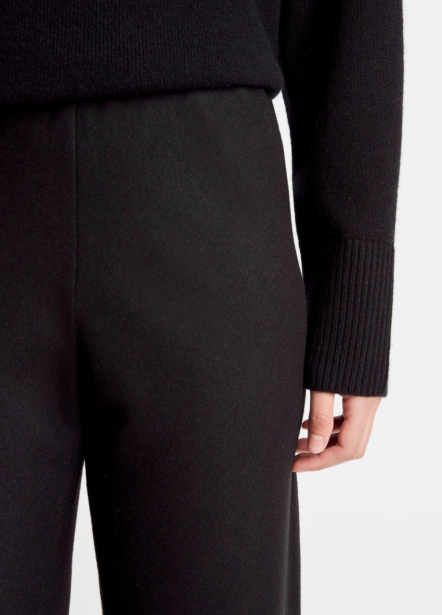 Vince Italian Wool-Blend High-Waist Bias Pant - Pants & Shorts