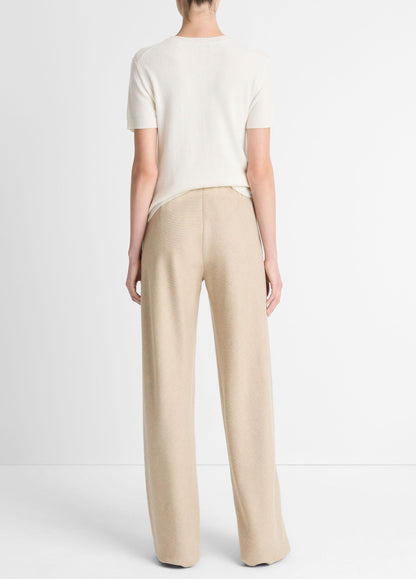 Vince Italian Wool-Blend High-Waist Bias Pant - Pants & Shorts