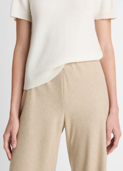 Vince Italian Wool-Blend High-Waist Bias Pant - Pants & Shorts