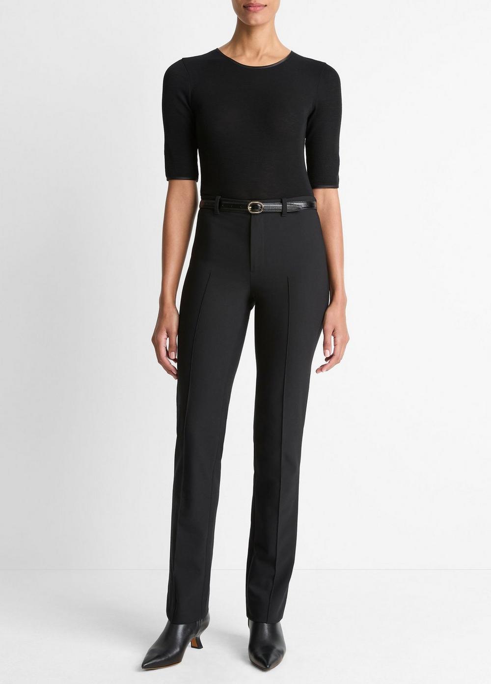 Vince Cotton-Blend Slim Cigarette Pant - Pants & Shorts