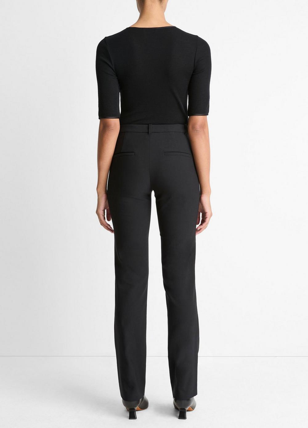 Vince Cotton-Blend Slim Cigarette Pant - Pants & Shorts
