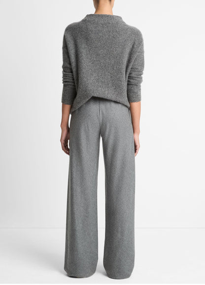 Vince Italian Wool-Blend High-Waist Bias Pant - Pants & Shorts