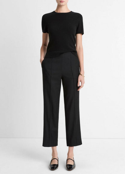 Vince Italian Wool-Blend Easy Pull-On Pant - Pants & Shorts