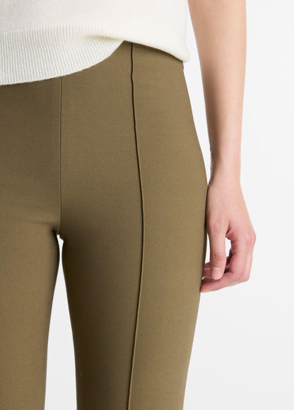 Vince Niki Mid-Rise Pintuck Crop Flare Pant - Pants & Shorts