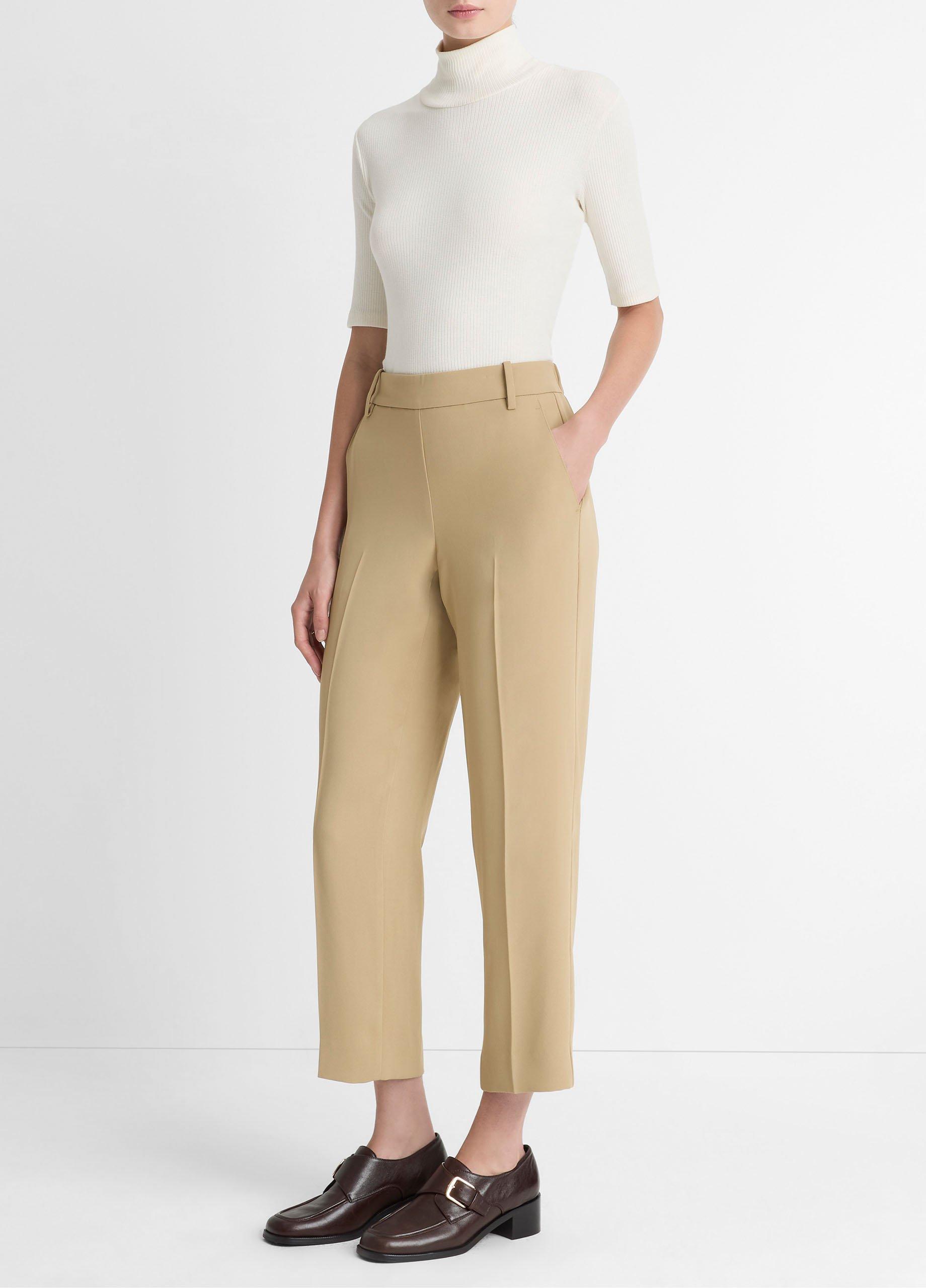 Vince Crepe Tapered Pull-On Pant - Pants & Shorts