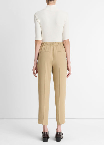 Vince Crepe Tapered Pull-On Pant - Pants & Shorts