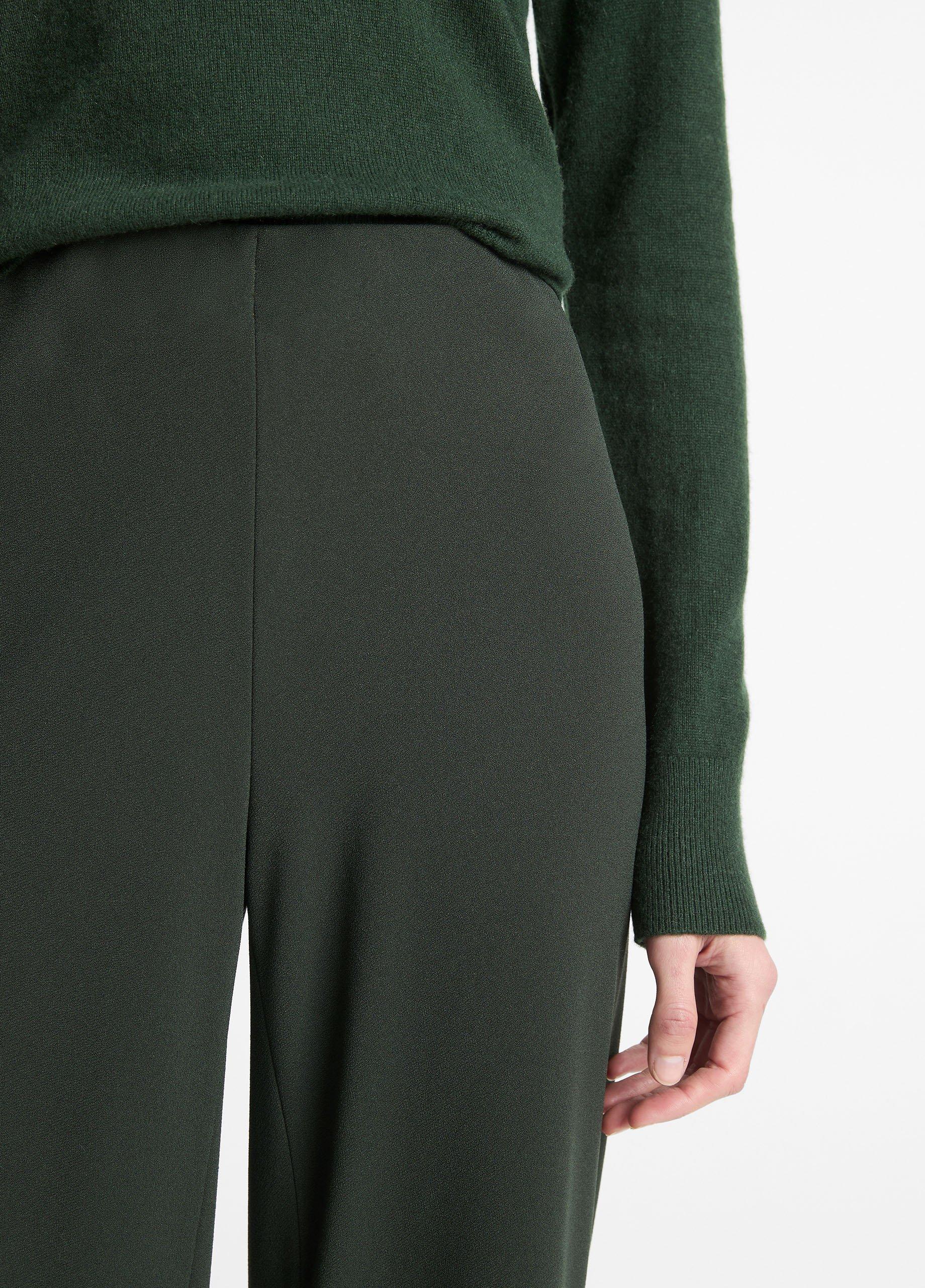 Vince Colette High-Rise Crepe Bias Pant - Pants & Shorts