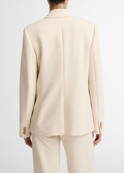 Vince Soft Sculpture Single-Breasted Blazer  - Jackets & Outerwear