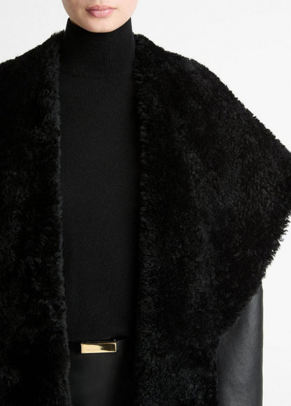 Vince Shearling Hooded Jacket - Jackets & Outerwear