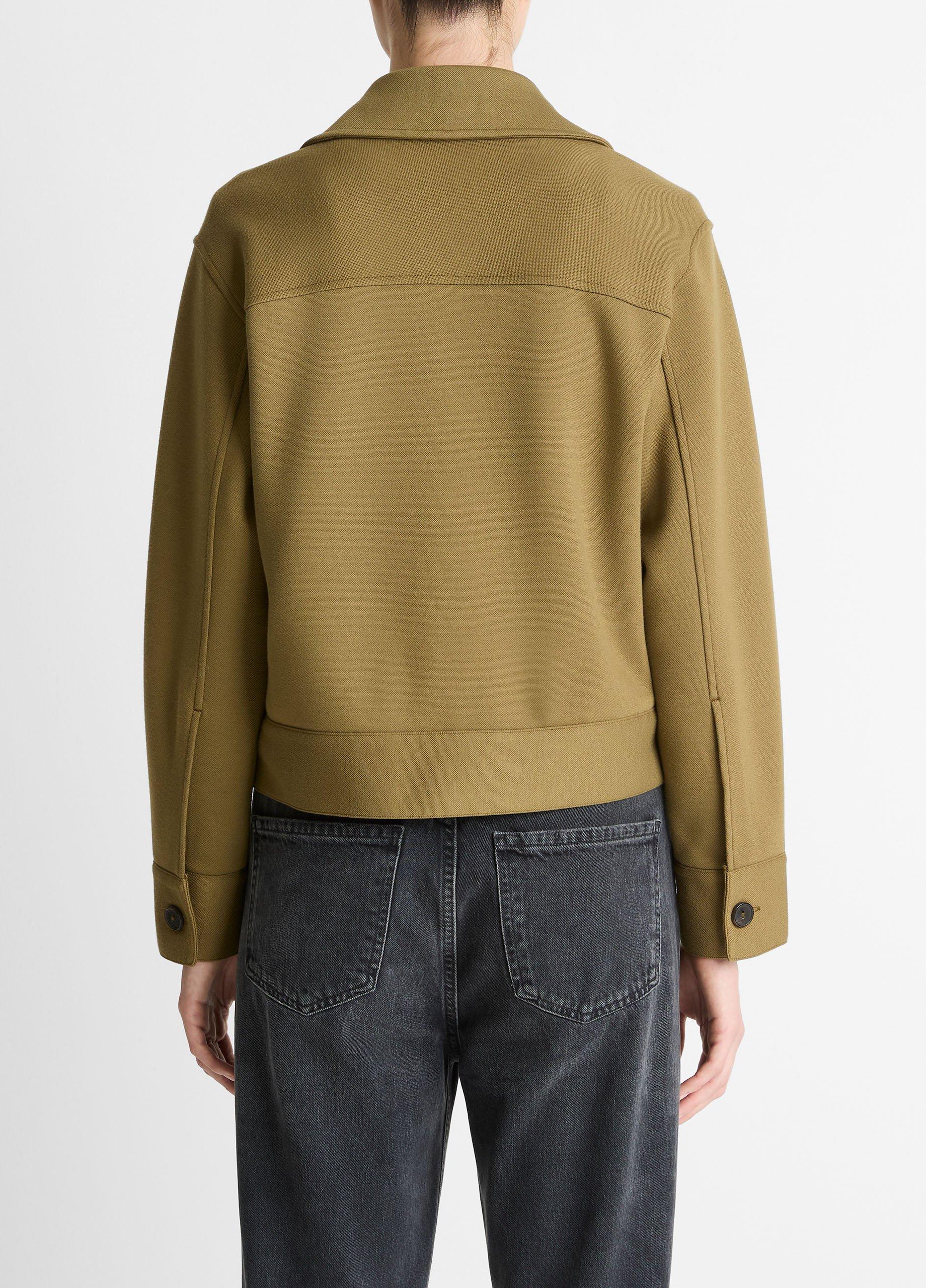 Vince Double-Face Cropped Jacket - Jackets & Outerwear