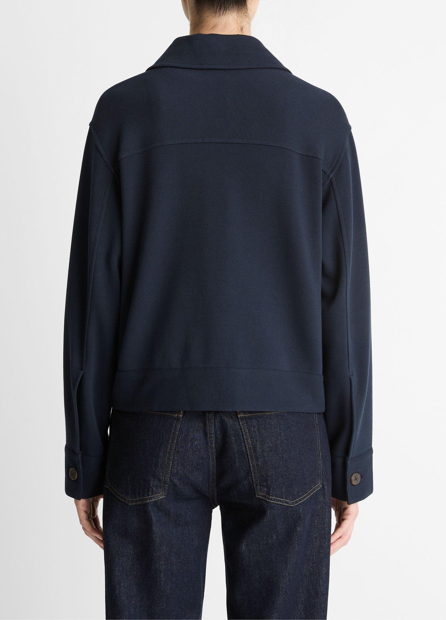 Vince Double-Face Cropped Jacket - Jackets & Outerwear