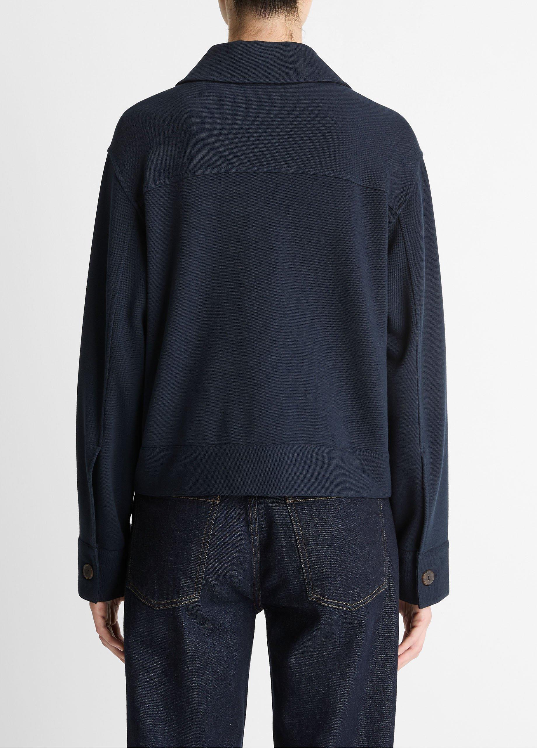 Vince Double-Face Cropped Jacket - Jackets & Outerwear