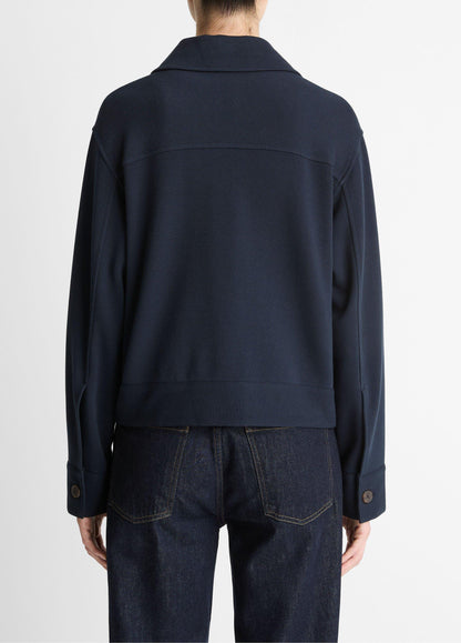 Vince Double-Face Cropped Jacket - Jackets & Outerwear