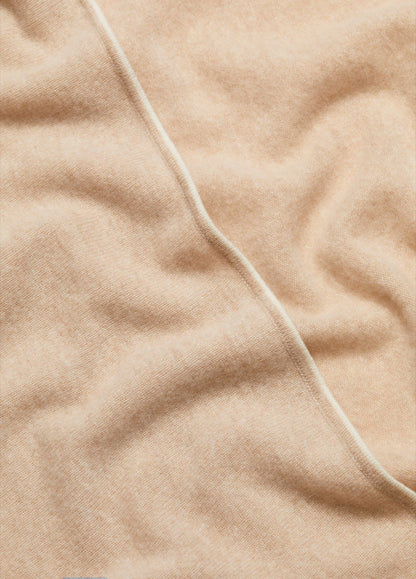 Vince Tipped Jersey-Knit Cashmere Cape - Accessories