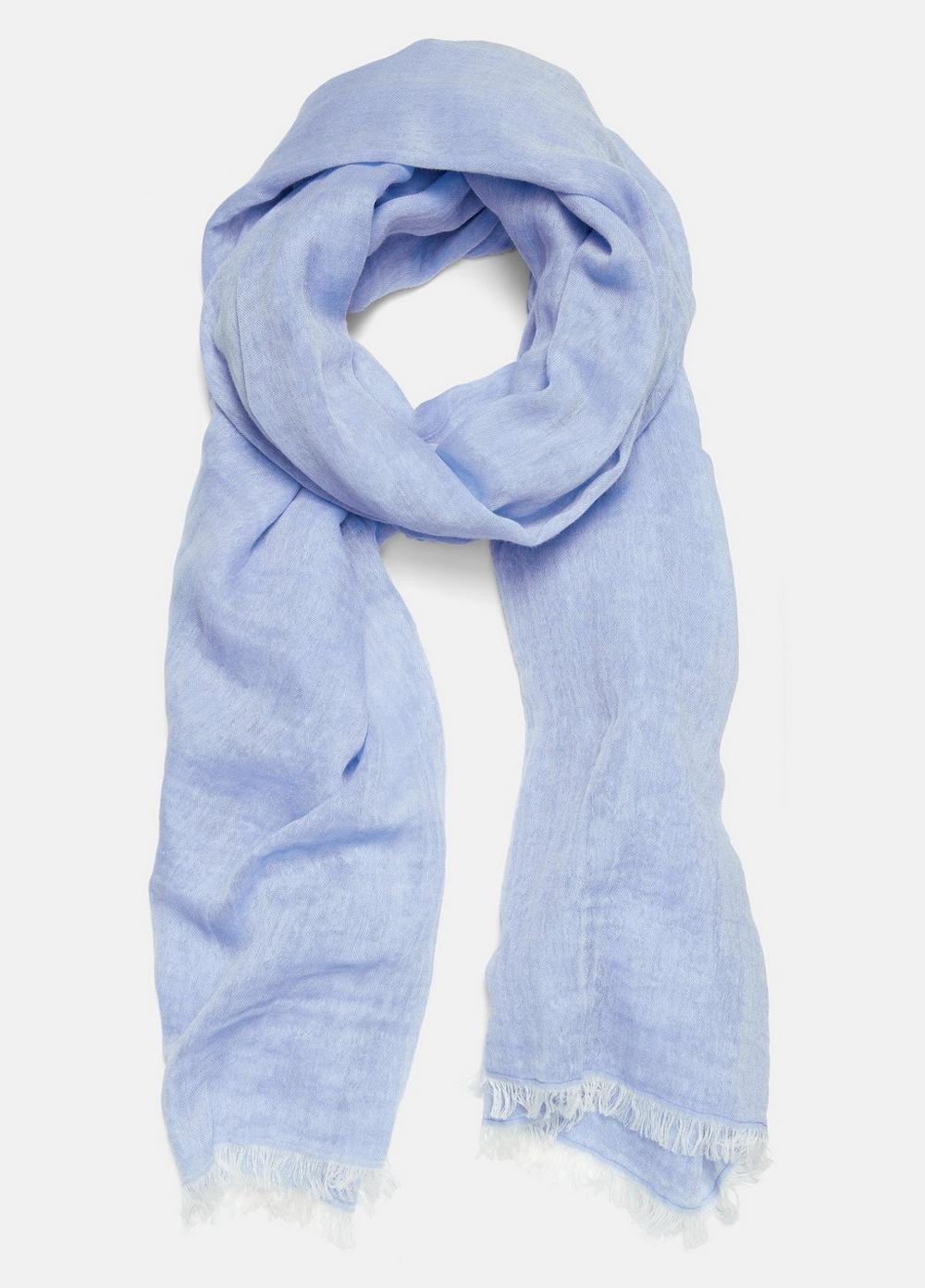 Vince Cotton Gauze Bi-Color Scarf - Accessories