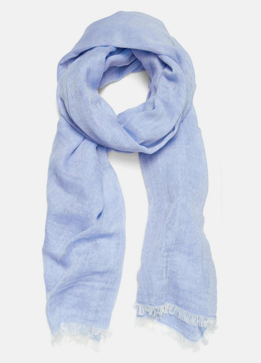 Vince Cotton Gauze Bi-Color Scarf - Accessories