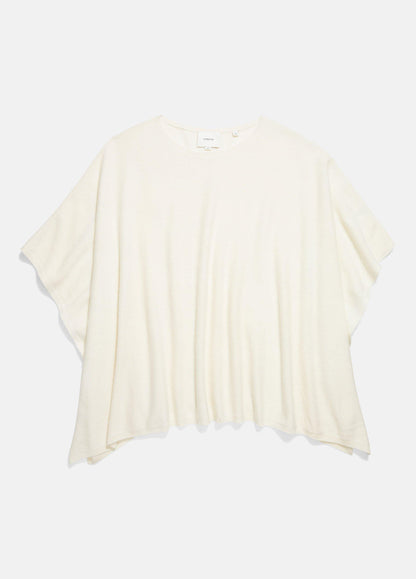 Vince Reverse-Jersey Cashmere Boat-Neck Poncho - Accessories