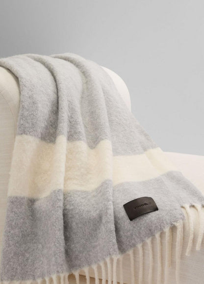 Vince Brushed Alpaca-Blend Throw - Accessories
