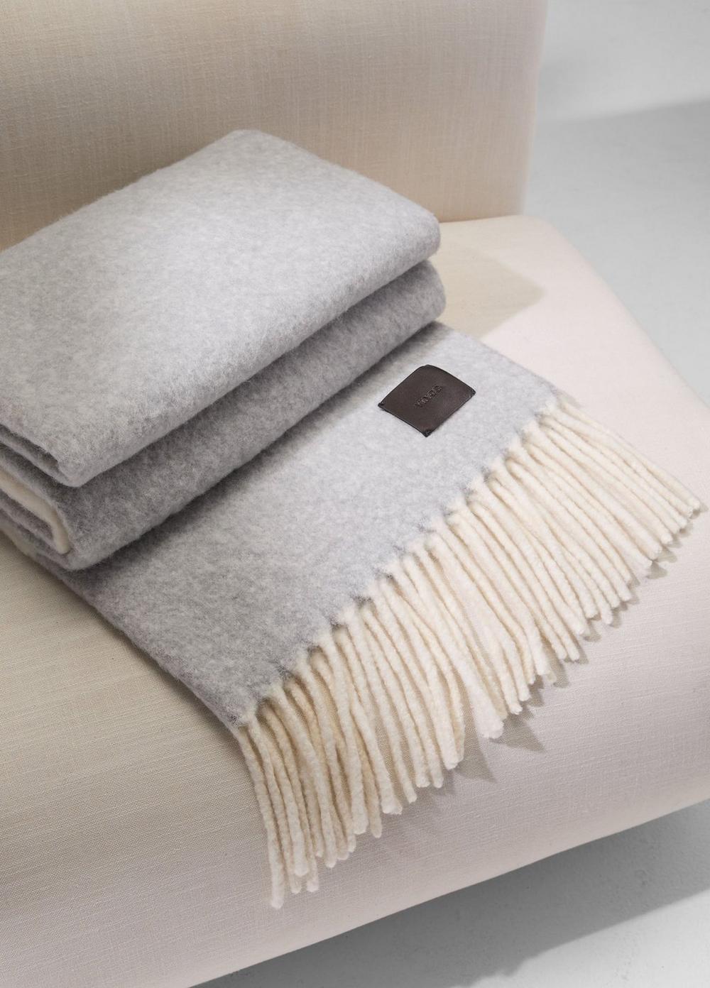 Vince Brushed Alpaca-Blend Throw - Accessories