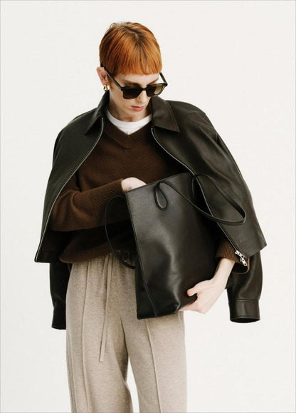 Vince Athene Nappa Leather Tote - Accessories