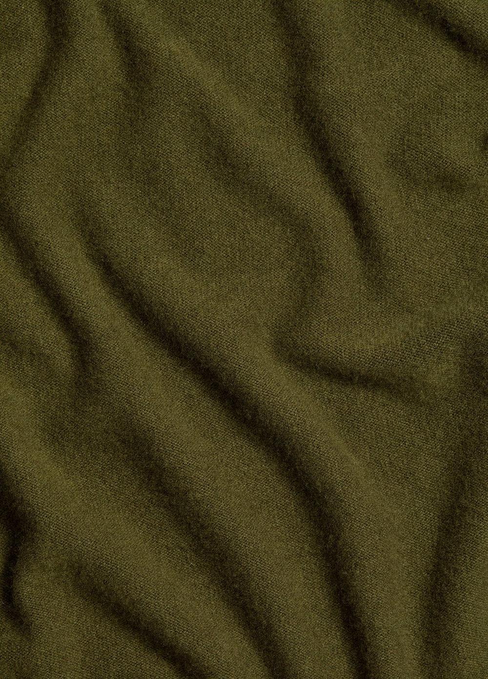 Vince Merino Wool-Cashmere Funnel-Neck Poncho - Accessories
