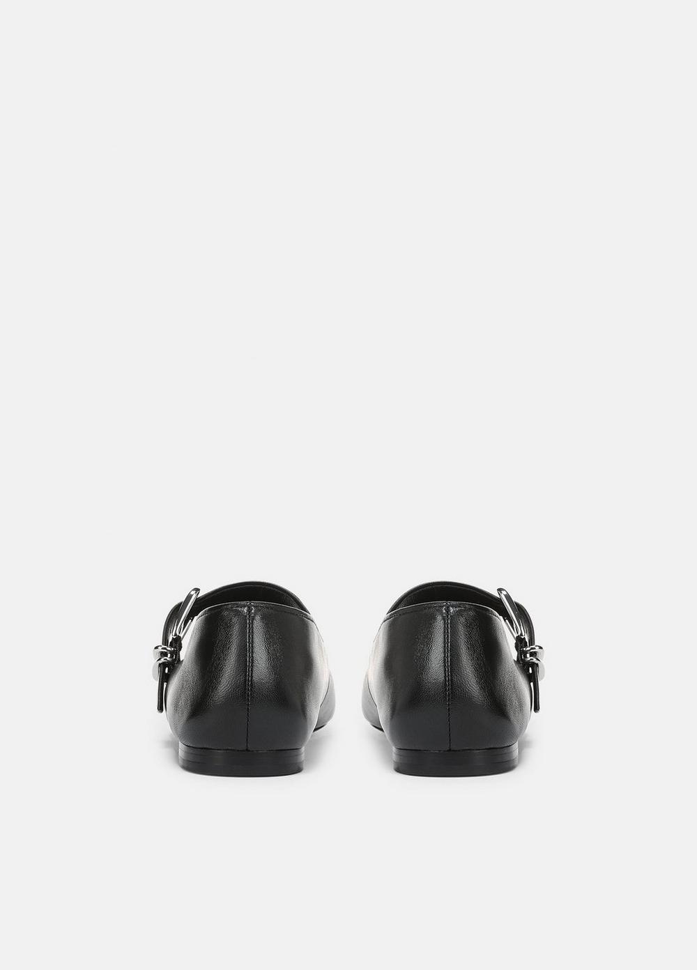 Vince Daniela Leather Mary Jane Flat - Shoes