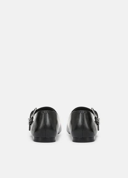 Vince Daniela Leather Mary Jane Flat - Shoes