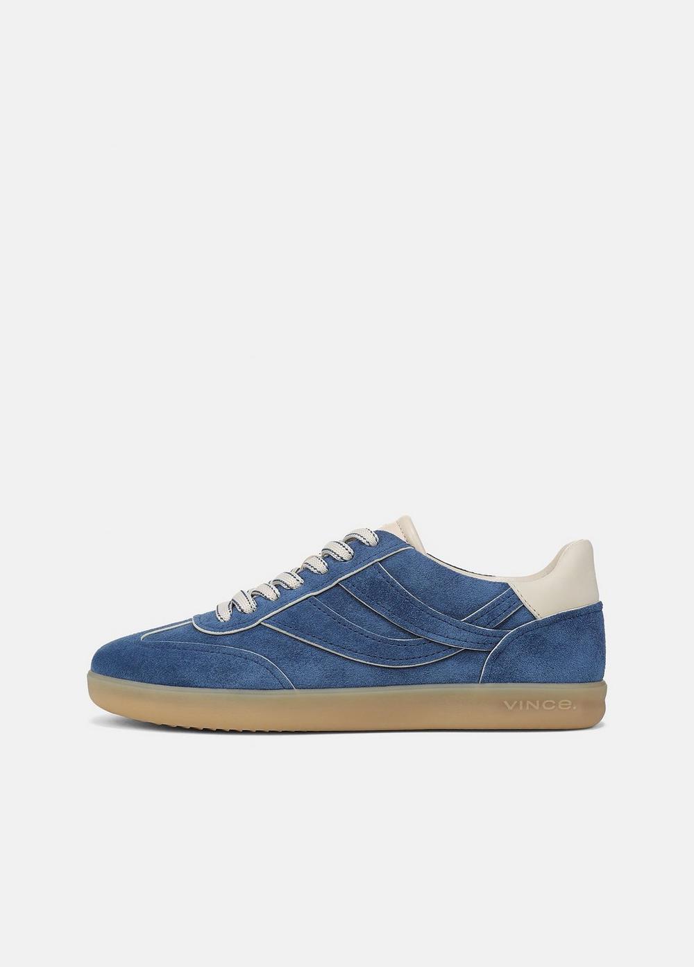 Vince Oasis Contrast-Edge Suede Sneaker - Shoes