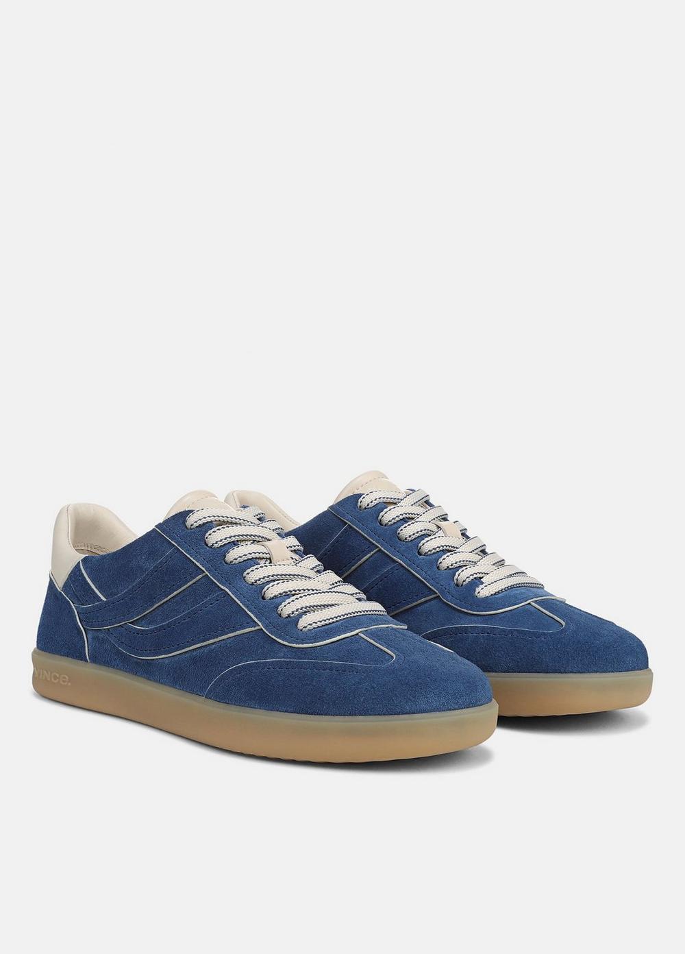 Vince Oasis Contrast-Edge Suede Sneaker - Shoes