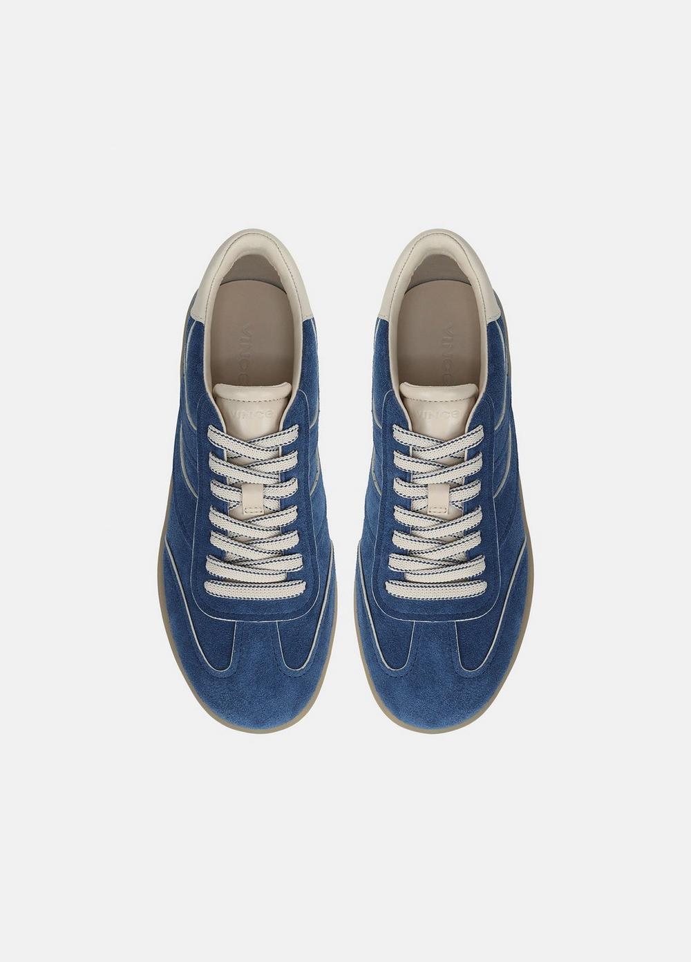 Vince Oasis Contrast-Edge Suede Sneaker - Shoes