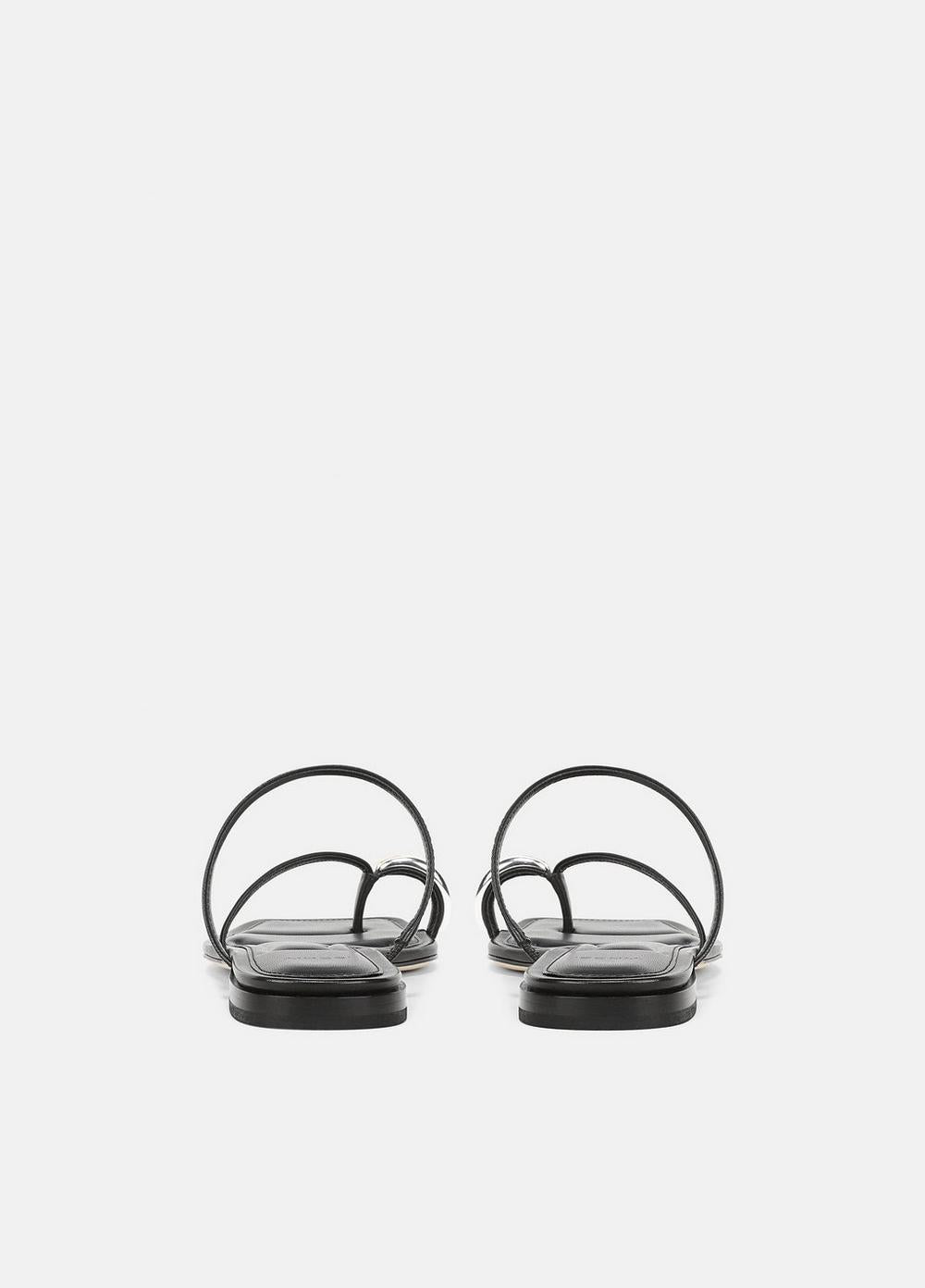 Vince Polli Leather Toe-Ring Sandal - Shoes