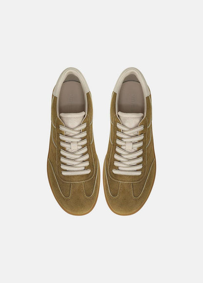 Vince Oasis Contrast-Edge Suede Sneaker - Shoes