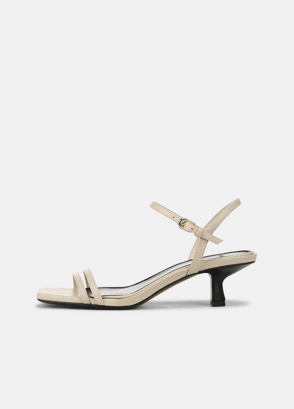 Vince Tilda Leather Heeled Sandal - Shoes