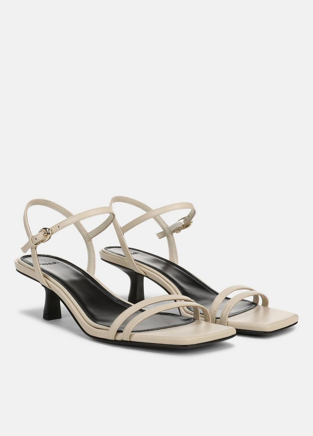 Vince Tilda Leather Heeled Sandal - Shoes
