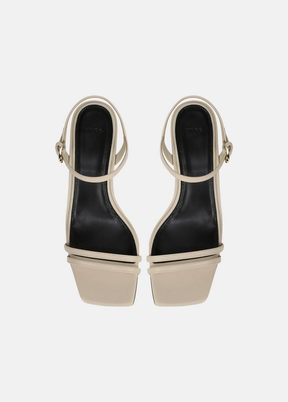 Vince Tilda Leather Heeled Sandal - Shoes