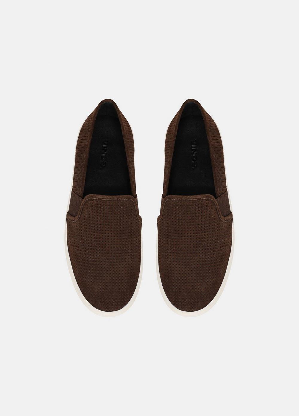 Vince Blair Perforated Suede Sneaker - Shoes